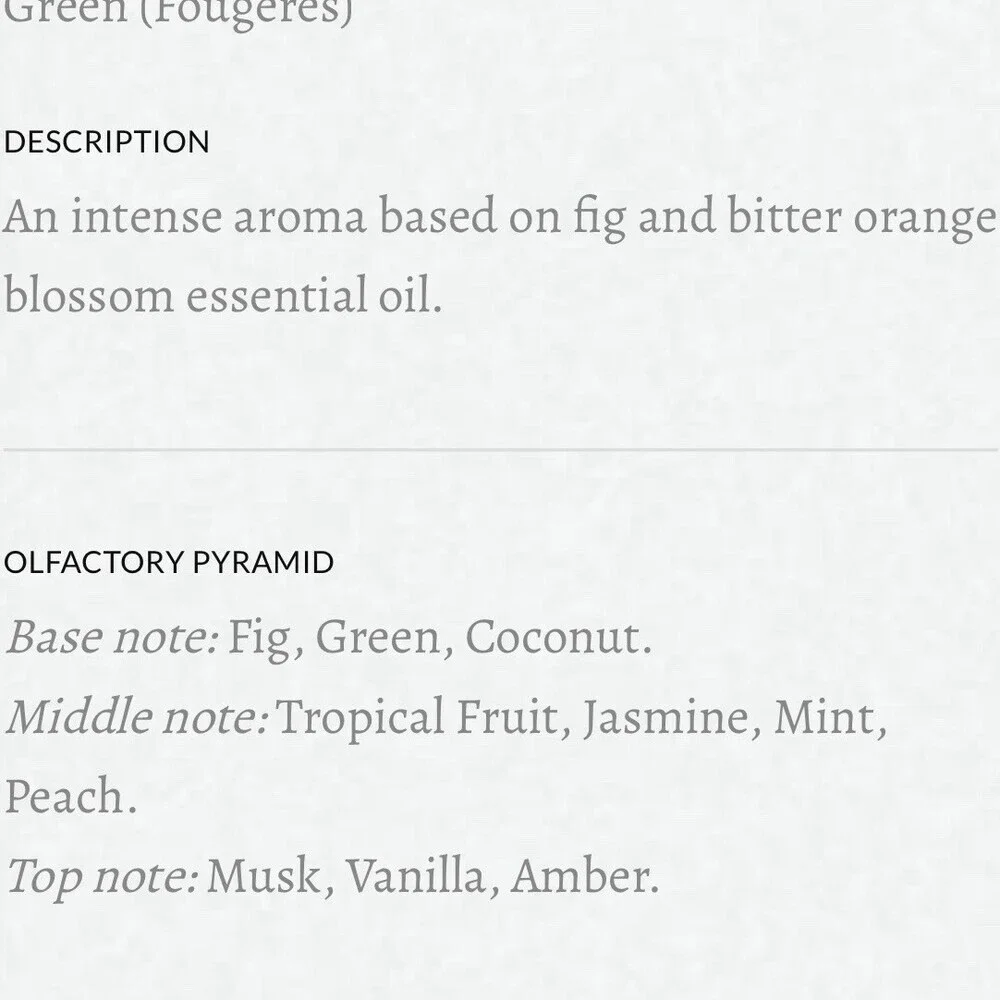 Vila Hermanos Fig & Amber REED DIFFUSER 3.38oz Blue Lasts 1.5‎ Months